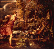 Tizian, Tod des Aktaeon von klassik art