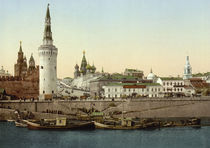 Moskau, Kreml / Photochrom um 1900 von klassik art