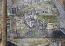 A.Mantegna, Cam.d.Sposi, Stadtansicht von klassik-art