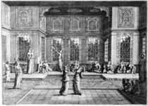 W.Hogarth, Ansicht eines tuerk. Salons von klassik-art