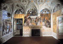 Mantua, Camera degli Sposi, Nordwand by klassik art