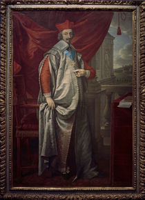 Kardinal Richelieu / Gem. v. Champaigne von klassik art