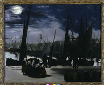 Edouard Manet, Mondlicht, Boulogne by klassik art
