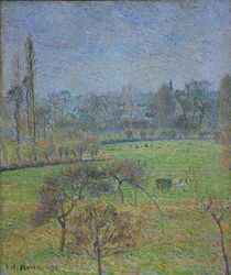 C.Pissarro, Morgen, Herbst, Eragny von klassik-art