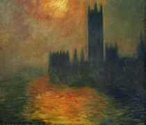 Claude Monet, Parlament (London) von klassik-art