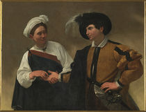 Caravaggio, Die Wahrsagerin by klassik art