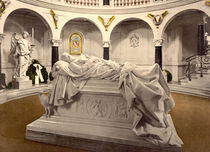 Friedrich III. Sarkophag / Foto 1898 von klassik art
