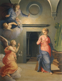 A.Bronzino, Verkuendigung an Maria by klassik art