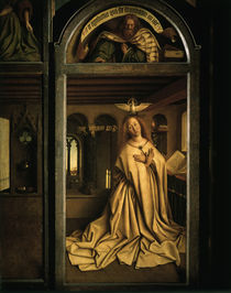 Jan v.Eyck, Genter Altar, Maria / 1432 by AKG  Images