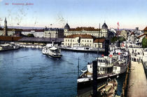 Konstanz, Hafen / Bildpostkarte, um 1910 by AKG  Images
