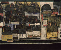 Egon Schiele, Krumau an der Moldau von klassik-art