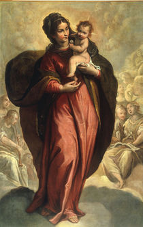 Veronese Werkstatt, Maria mit Kind von klassik art