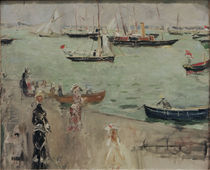 B.Morisot, Hafenszene, Isle of Wight by klassik art