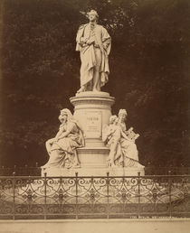 Berlin, Goethe Denkmal / Foto Levy by klassik art