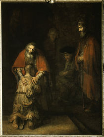 Rembrandt, Heimkehr verlorener Sohn von AKG  Images