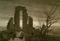 C.D.Friedrich, Der Winter (Eldena)/1826 von klassik art