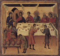 Duccio, Hochzeit zu Kana von klassik art