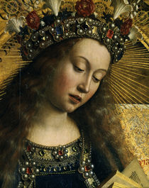Jan v.Eyck, Genter Altar, Maria (Det.) by AKG  Images