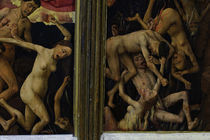 R. van der Weyden, Hoellensturz by klassik art