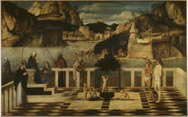 G.Bellini, Religioese Allegorie by klassik art