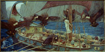 J.W.Waterhouse, Odysseus und Sirenen by klassik art