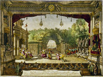 Canaletto,Szenenbild,'Les Turcs genereux von klassik art