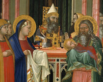 A.Lorenzetti, Darstellung im Tempel von klassik art