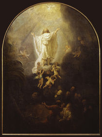 Rembrandt, Himmelfahrt Christi by klassik art
