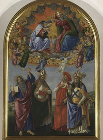 Botticelli, Kroenung Mariae von klassik art