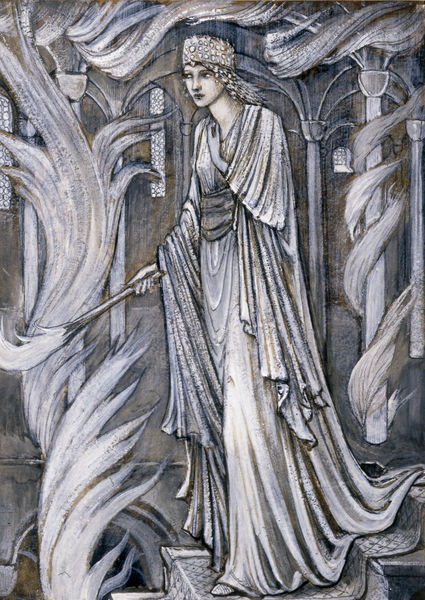 "W.Morris, Gudrun / Ill.v.Burne Jones" Bild als Poster und
