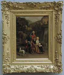 Friedrich d.Gr.u.La Motte Fouque /Menzel by klassik-art
