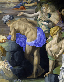 A.Bronzino, Zug durch Rotes Meer, Detail by klassik-art