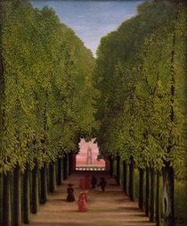 H.Rousseau, Allee im Park Saint Cloud by klassik art