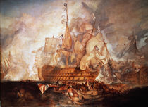 Schlacht bei Trafalgar / Turner by klassik-art