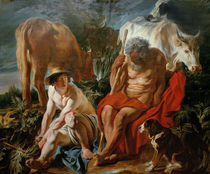 Jacob Jordaens, Merkur und Argus by klassik-art
