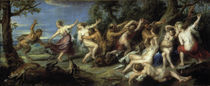 Rubens, Nymphen der Diana + Satyrn by klassik art