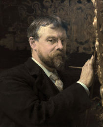 Sir Lawrence Alma Tadema / Selbstbildnis von klassik art