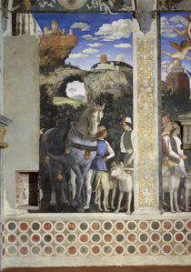 A.Mantegna, Diener mit Pferd u.Hunden von klassik art