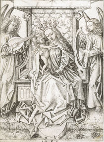 A.Duerer, Maria mit Kind u.Engeln by klassik-art