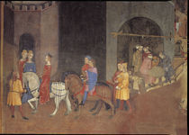 A.Lorenzetti, Buon governo, Brautzug von klassik art