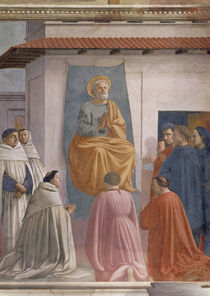 Masaccio, Petrus in Cathedra von klassik art