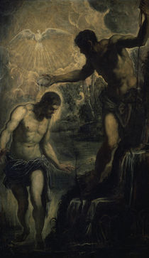 Tintoretto, Taufe Christi von klassik-art