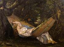 G.Courbet, Die Haengematte by klassik art
