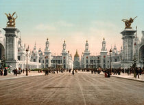 Paris, Weltausst.1900, Esplanade / Foto von klassik art