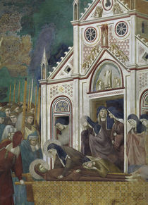 Giotto, Klarissen Abschied von Franzisk. by klassik art