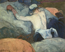 Paul Gauguin, Im Heu / Gemaelde, 1888 von klassik art
