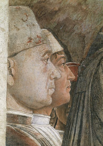 A.Mantegna, Camera d.Sposi, Zwei Koepfe by klassik-art