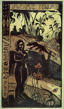 Gauguin, Nave Nave Fenua/ 1892 von klassik art
