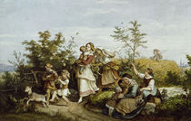 Ludwig Richter , Sommerlust/ 1844 von klassik art