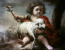 Murillo, Johannes der Taeufer als Kind by klassik art
